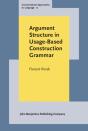 Argument Structure In Usage-Based Construction Grammar - Preview