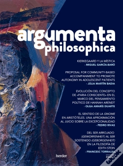 Capa do artigo Argumenta Philosophica 1/2023