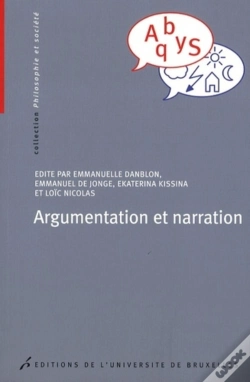 Capa do artigo Argumentation Et Narration
