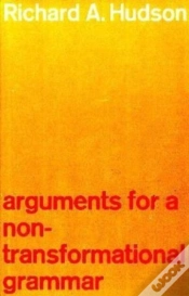 Capa do artigo Arguments For A Non-Transformational Grammar