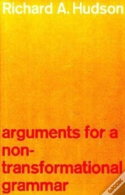 Capa do artigo Arguments For A Non-Transformational Grammar