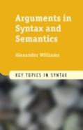 Arguments In Syntax And Semantics
