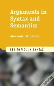 Capa do artigo Arguments In Syntax And Semantics