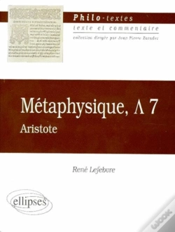 Capa do artigo Aristote, Métaphysique, L 7