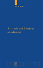 Aristotle And Plotinus On Memory - Preview