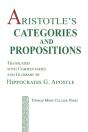 Aristotle'S Categories And Propositions - Preview
