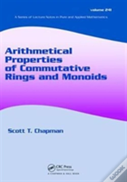 Capa do artigo Arithmetical Properties Of Commutative Rings And Monoids