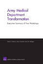 Army Medical Department Transformation - Preview