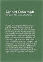 Arnold Odermatt, Ein Gutes Bild Muss Scharf Sein! /Allemand - Preview