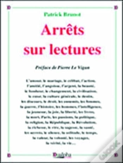 Capa do artigo Arrêts Sur Lectures