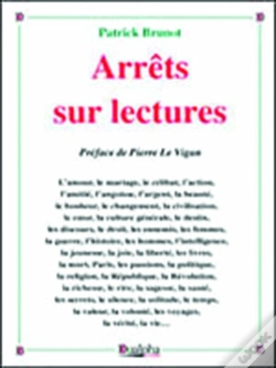 Capa do artigo Arrêts Sur Lectures