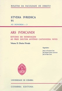 Capa do artigo ARS IVDICANDI - Vol. II - Direito Privado