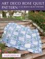 Art Deco Rose Quilt Pattern - Preview
