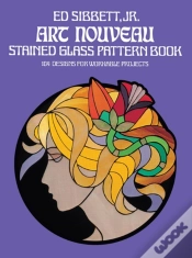 Capa do artigo Art Nouveau Stained Glass Pattern Book