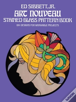 Capa do artigo Art Nouveau Stained Glass Pattern Book