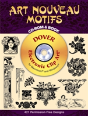 Art Noveau Motifs - Cd-Rom And Book - Preview