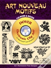 Capa do artigo Art Noveau Motifs - Cd-Rom And Book