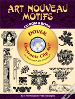 Capa do artigo Art Noveau Motifs - Cd-Rom And Book
