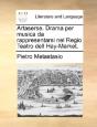 Artaserse. Drama Per Musica Da Rappresen - Preview