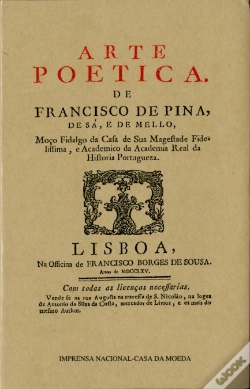 Capa do artigo Arte Poética