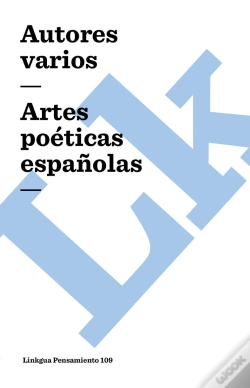 Capa do artigo Artes Poéticas Españolas