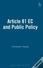 Capa do artigo Article 81 Ec And Public Policy