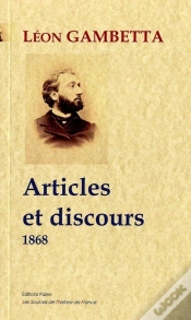 Capa do artigo Articles Et Discours ; 1868