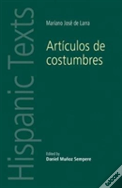 Capa do artigo Articulos De Costumbres