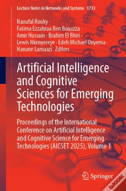 Capa do artigo Artificial Intelligence And Cognitive Sciences For Emerging Technologies