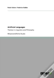Capa do artigo Artificial Languages