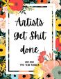 Artists Get Shit Done 2021-2022 Two Year Planner - Preview