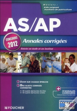 Capa do artigo As/Ap Annales Corrigees Concours 2012