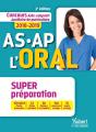 As/Ap ; L'Oral ; Super Préparation À Toute L'Épreuve (Concours 2018/2019) - Preview