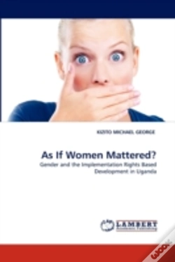 Capa do artigo As If Women Mattered?