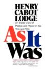 As It Was - Preview