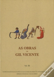 Capa do artigo As Obras de Gil Vicente - Volume III