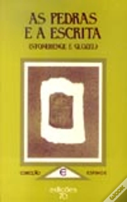 Capa do artigo As Pedras e a Escrita