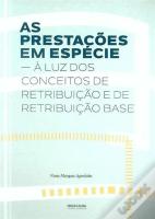 As Prestações em Espécie