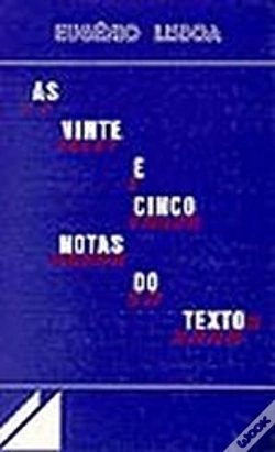 Capa do artigo As Vinte e Cinco Notas do Texto