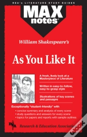 Capa do artigo As You Like It (Maxnotes Literature Guides)