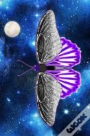 Asexual Space Butterfly Lined Notebook