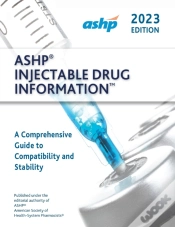 Capa do artigo Ashpâ® Injectable Drug Informationâ„¢