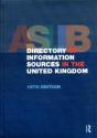 Aslib Directory Of Information Sources In The United Kingdom - Preview