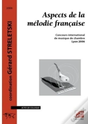 Capa do artigo Aspects De La Mélodie Française