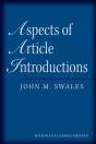 Aspects Of Article Introductions, Michigan Classics Ed. - Preview