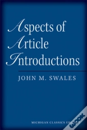 Aspects Of Article Introductions, Michigan Classics Ed.