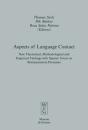 Aspects Of Language Contact - Preview