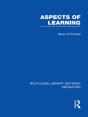 Aspects Of Learning (Rle Edu O) - Preview