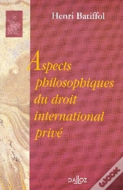 Capa do artigo Aspects Philosophiques Du Droit International Privé - Réimpression De L