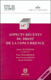 Aspects Recents Du Droit De La Concurrence